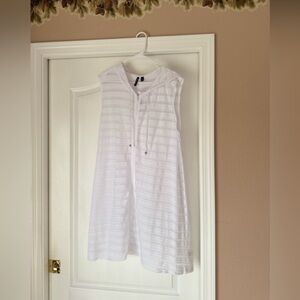 Portocruz, Womens white cover-up, 1X